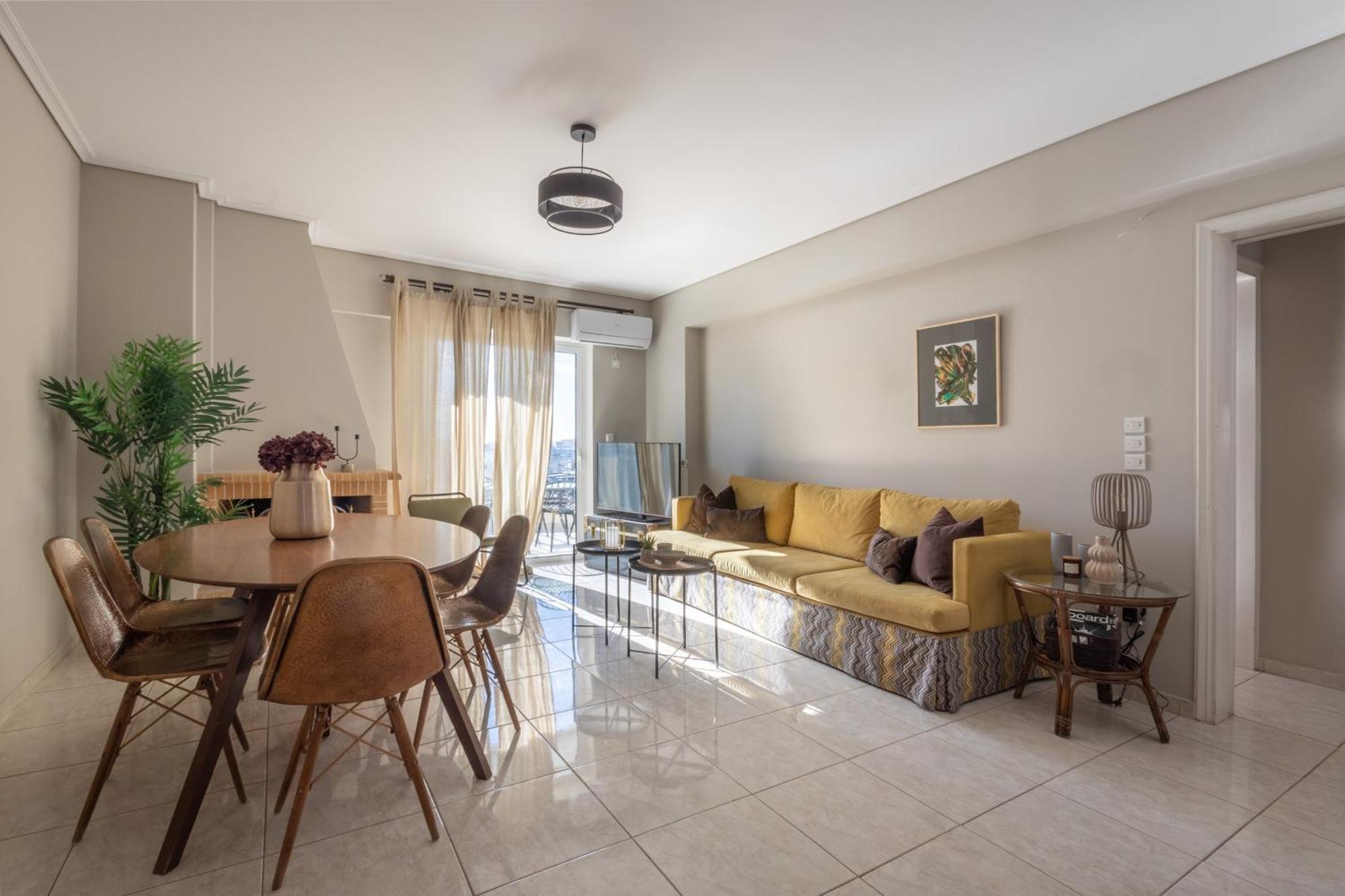 Renovated 3 Bedroom Apt With Acropolis View Athens Exterior photo